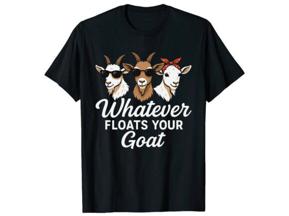 Funny Cool Goat Lover T-Shirt Design Graphics Review