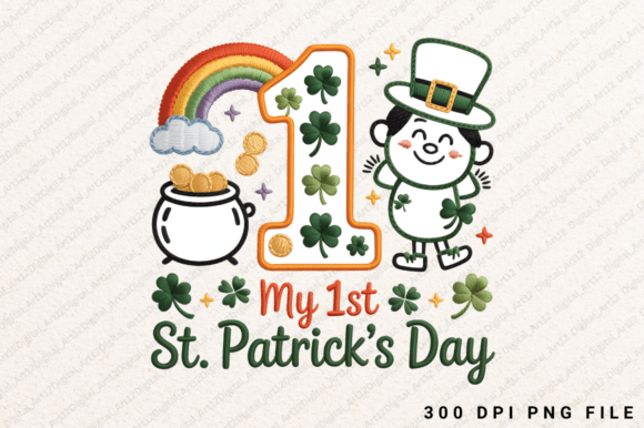 My 1st St. Patrick's Day: Graphics & T-Shirt Designs