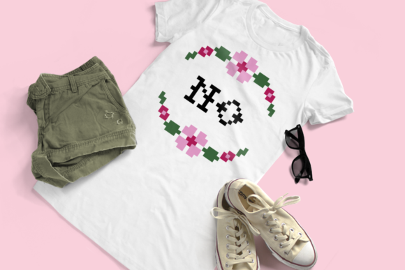 No Faux Cross Stitch SVG for Crafts & Graphics