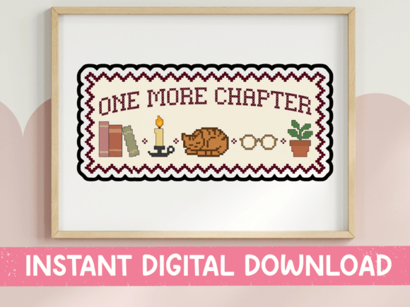 One More Chapter Cross Stitch Sticker Graphics Review