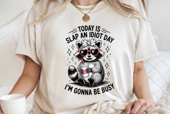 Today is Slap an Idiot Day Snarky PNG Graphics Review
